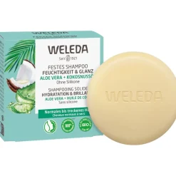 Weleda Shampoo Festes Shampoo Feuchtigkeit & Glanz Für normales bis trockenes Haar von