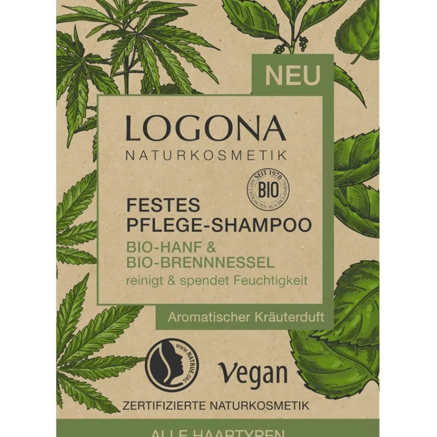 Logona Shampoo Festes Shampoo Hanf & Brennnessel von