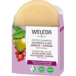 Weleda Shampoo Festes Shampoo Volumen & Glanz Für feines & kraftloses Haar von