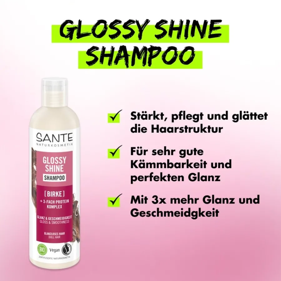 Sante Naturkosmetik Shampoo Glossy Shine Shampoo von