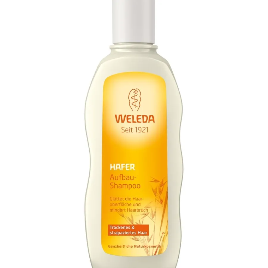 Weleda Shampoo Replenish & Care Shampoo Hafer Mindert Spliss, für geschmeidig schönes Haar mit natürlichem Glanz von Outlet