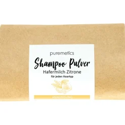 puremetics Shampoo Shampoo-Pulver Hafermilch Zitrone von Outlet