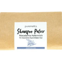 puremetics Shampoo Shampoo-Pulver Macadamia Hafermilch von Discount