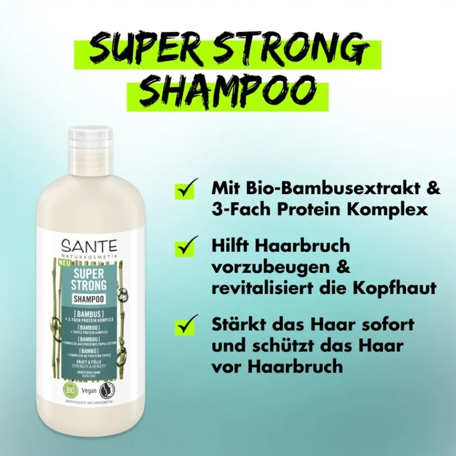 Sante Naturkosmetik Shampoo Super Strong Shampoo von