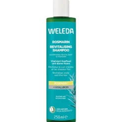 Weleda Shampoo Vitalisierendes Rosmarin Shampoo Ohne Silikone, mit Hyaluronsäure & Bio-Rosmarinöl für Volumen & Pflege von New