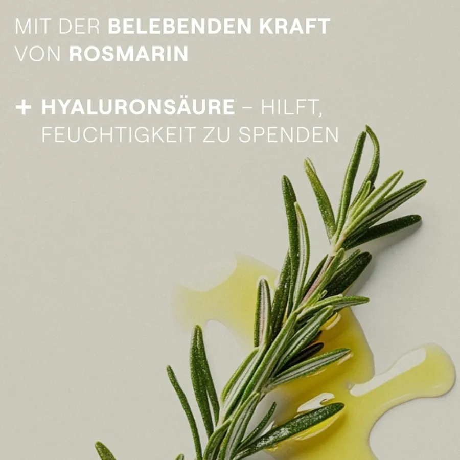 Weleda Shampoo Vitalisierendes Rosmarin Shampoo Ohne Silikone, mit Hyaluronsäure & Bio-Rosmarinöl für Volumen & Pflege von New