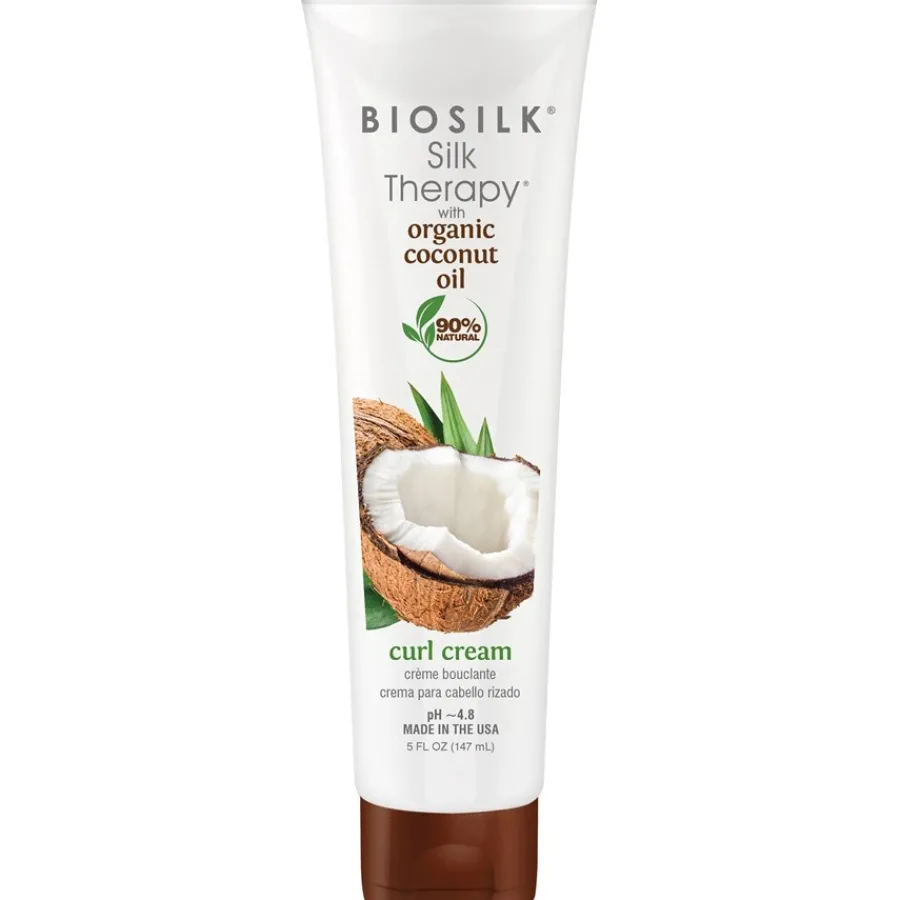 BIOSILK Silk Therapy with Natural Coconut Oil Curl Cream von