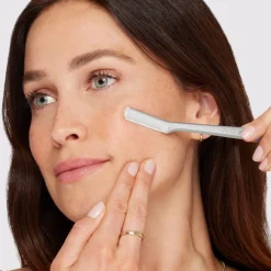 Tweezerman Skin Care Gesichtshaarrasierer Edelstahl von