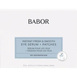 BABOR Skinovage Instant Fresh & Smooth Eye Serum + Patches von