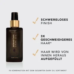 Sebastian SMOOTH Haaröl Dark Oil von Hot
