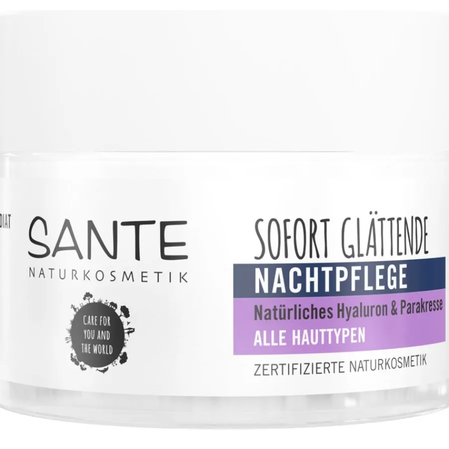 Sante Naturkosmetik Sofort Glättende Nachtcreme von