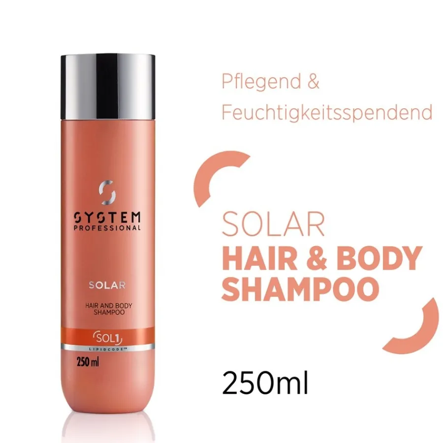 System Professional Lipid Code Solar Hair & Body Shampoo SOL1 von Sale