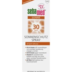 sebamed Sonne & Schutz Sonnenschutz Spray SPF 30 4-fach Sonnenschutzsystem gegen Sonnenbrand von