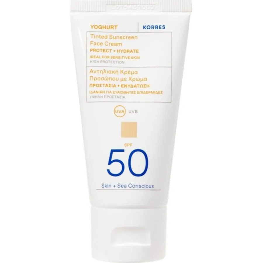 KORRES Sonnenpflege Yoghurt Getönte Sonnencreme für das Gesicht SPF50 von