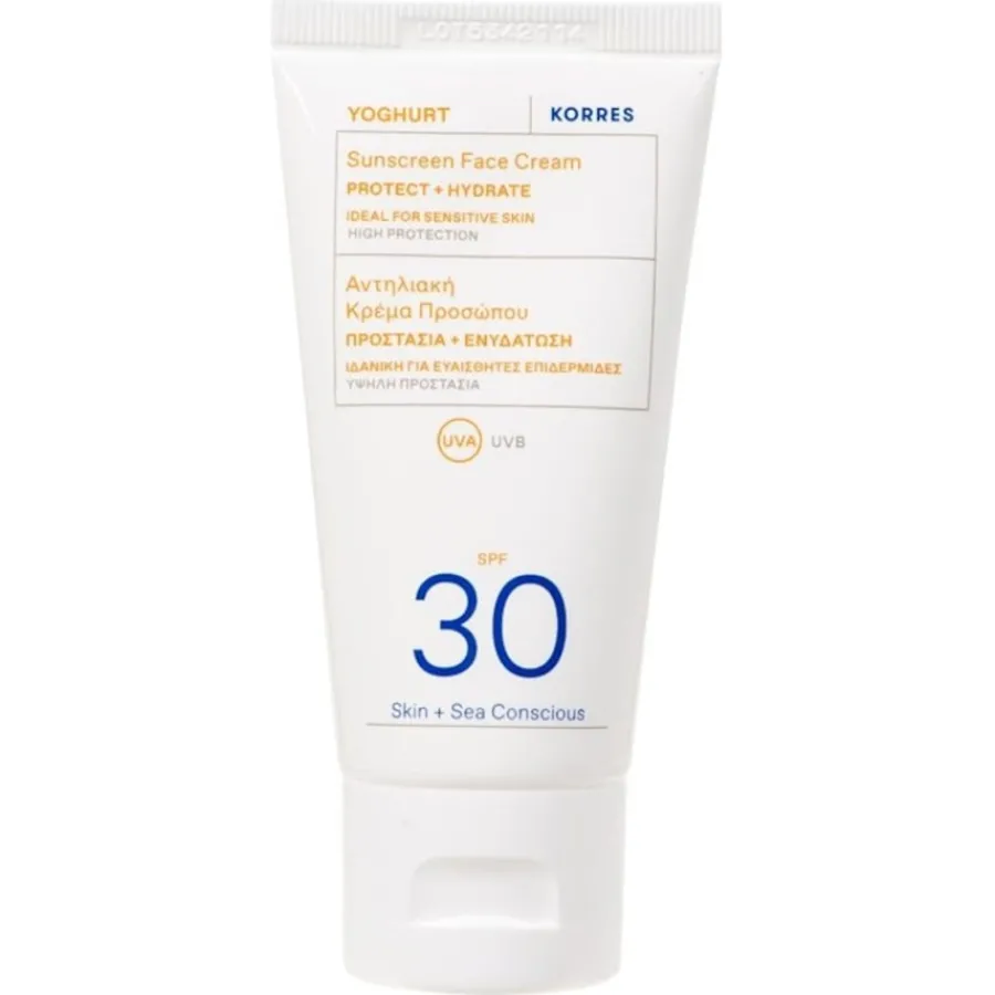 KORRES Sonnenpflege Yoghurt Sonnencreme für das Gesicht SPF30 von