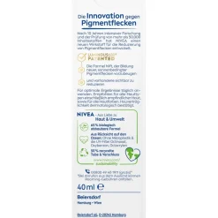 NIVEA Sonnenschutz Anti-Pigmentflecken Sonnenschutz LSF50+ Luminous 630 Patent von