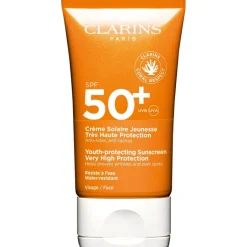 CLARINS Sonnenschutz Crème Solaire Jeunesse Très Haute Protection SPF 50+ von