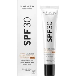 Mu00C1DARA Sonnenschutz Plant Stem Cell Age-Defying Face Sunscreen SPF 30 von MÁDARA