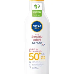 NIVEA Sonnenschutz Sensitive Sofort-Schutz Sonnenlotion LSF 50+ Anti-Sonnenallergie von Sale