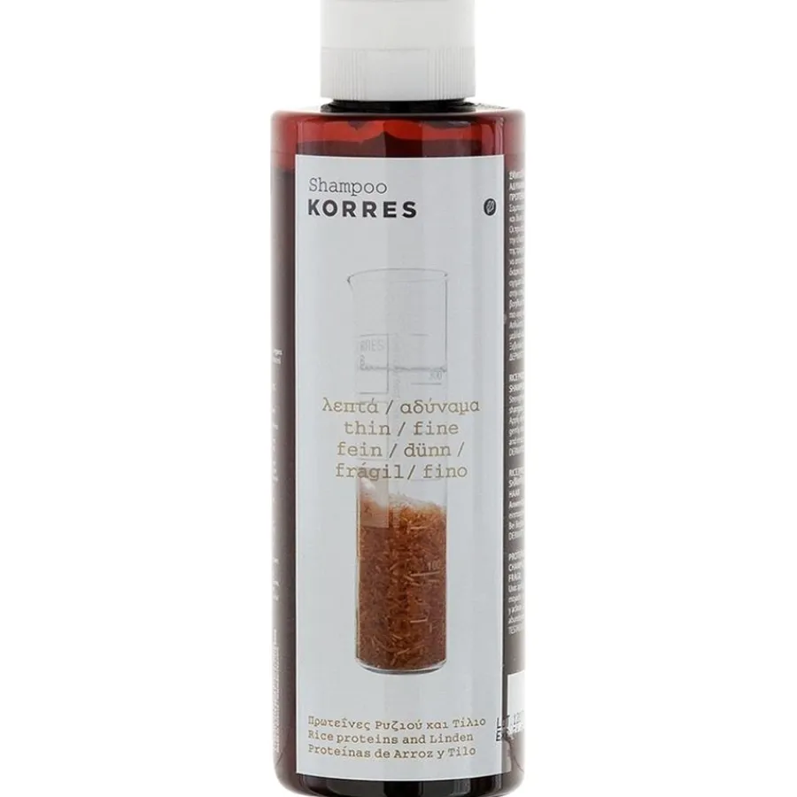 KORRES Spezial Shampoos Shampoo Rice Proteins und Linden von