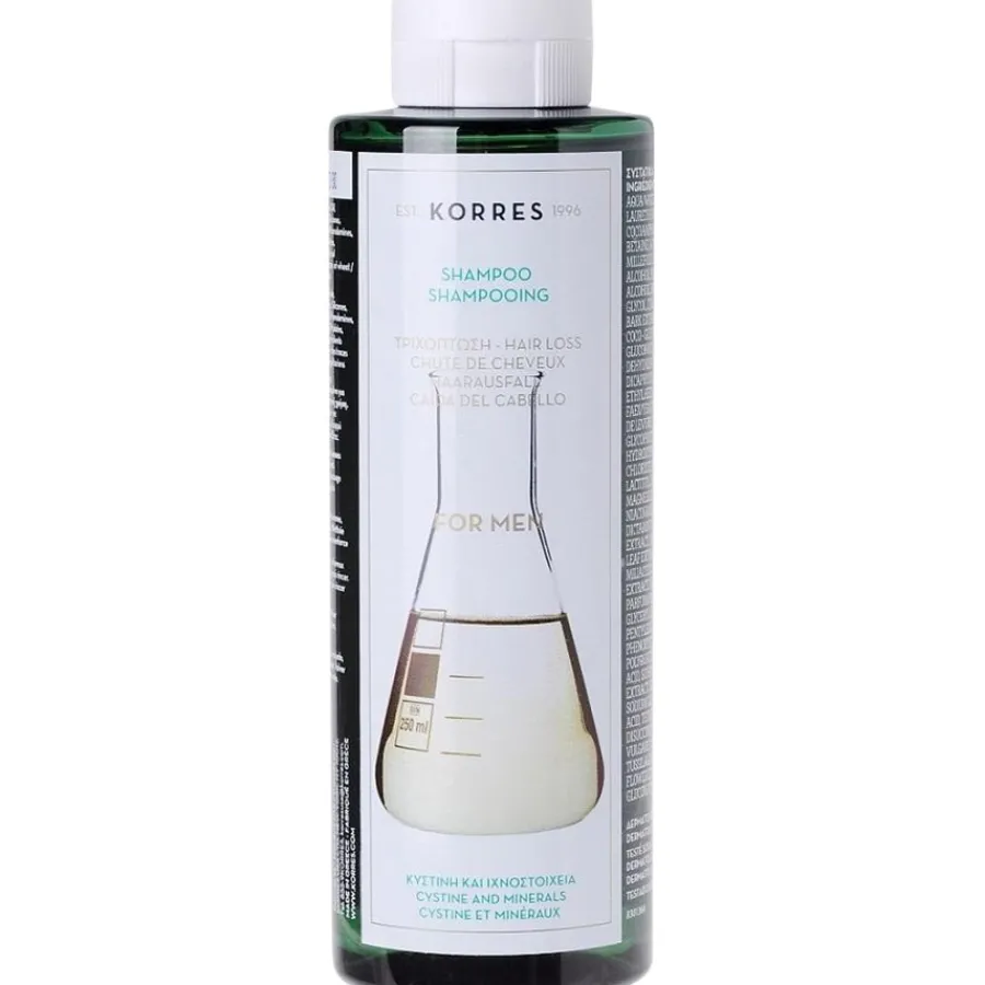 KORRES Spezial Shampoos Shampoo gegen Haarausfall Cystine und Minerals von
