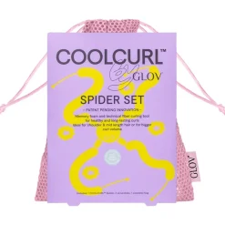 GLOV Spider Coolcurl™ Multi-Stab Hitzefreies Lockenwickler-Set Pink von Discount