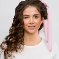 GLOV Spider Coolcurl™ Multi-Stab Hitzefreies Lockenwickler-Set Pink von Discount