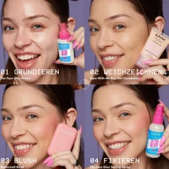 NYX Professional Makeup Spray The Face Glue Extreme Hold Makeup Setting Spray von Discount