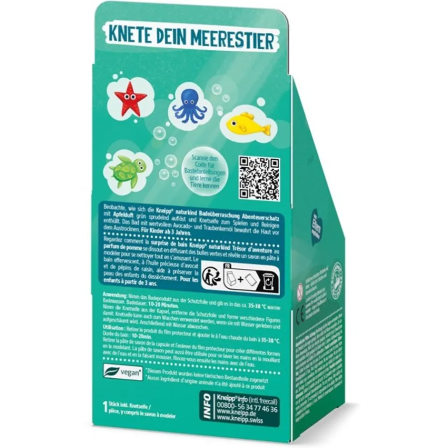 Kneipp Sprudelbäder Badeüberraschung Abenteuerschatz Naturkind von Discount