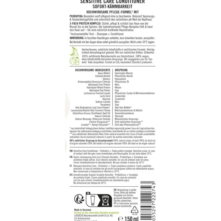 Sante Naturkosmetik Spülung Sensitive Care Conditioner von