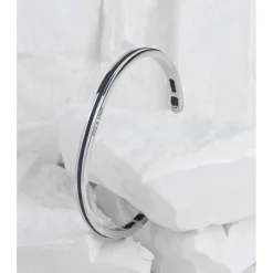 Pig u0026 Hen Stahl-Armbänder Navarch 4 mm Navy | Silver von Pig & Hen