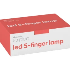 Alessandro Striplac UV Colour Led 5-Finger Lamp von Online