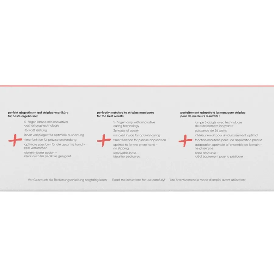 Alessandro Striplac UV Colour Led 5-Finger Lamp von Online