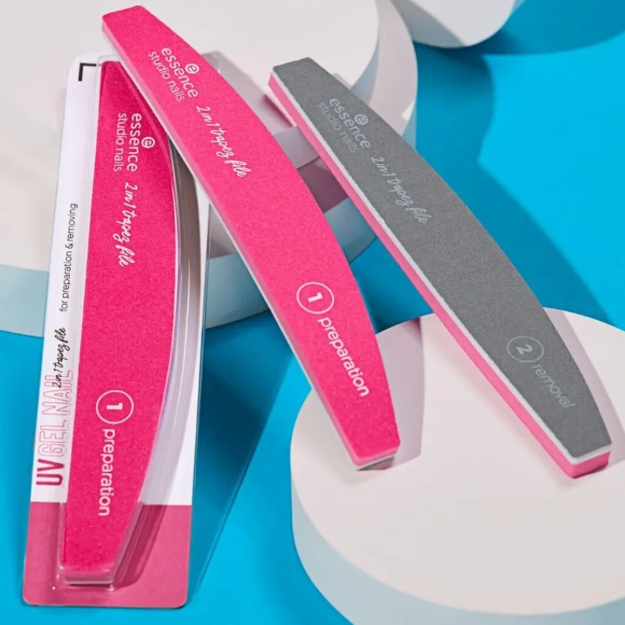 Essence Studio Nails UV GEL NAIL 2 in 1 Trapez File von New