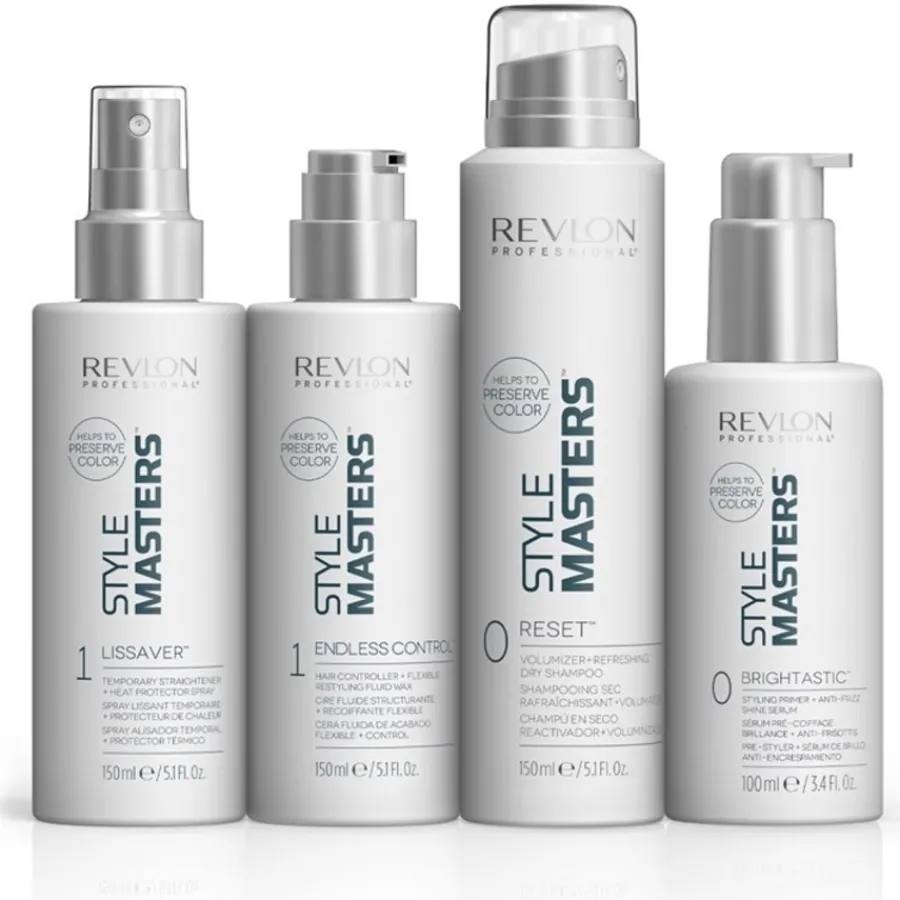 Revlon Professional Style Masters Hair Controller + Flexible Restyling Fluid Wax Endless Control von