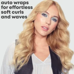 Revamp Professional Styler Auto Revolve Soft Curl Tong Automatisch drehender Soft-Lockenstab mit Keramikbeschichtung von