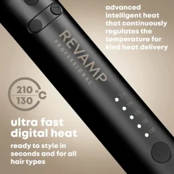 Revamp Professional Styler Auto Revolve Soft Curl Tong Automatisch drehender Soft-Lockenstab mit Keramikbeschichtung von