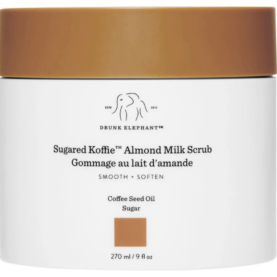 Drunk Elephant Sugared Koffie Almond Milk Scrub von