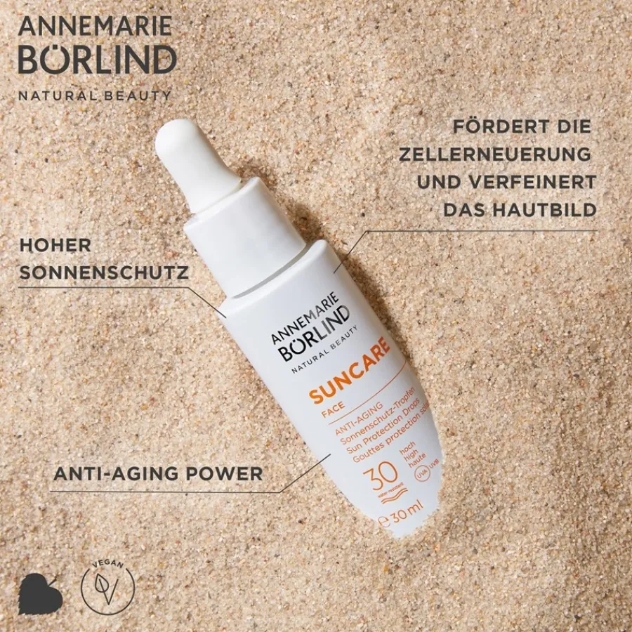 ANNEMARIE Bu00D6RLIND SUN Anti-Aging Sonnenschutz-Tropfen Gesicht SPF 30 SUNCARE FACE von ANNEMARIE BÖRLIND Online