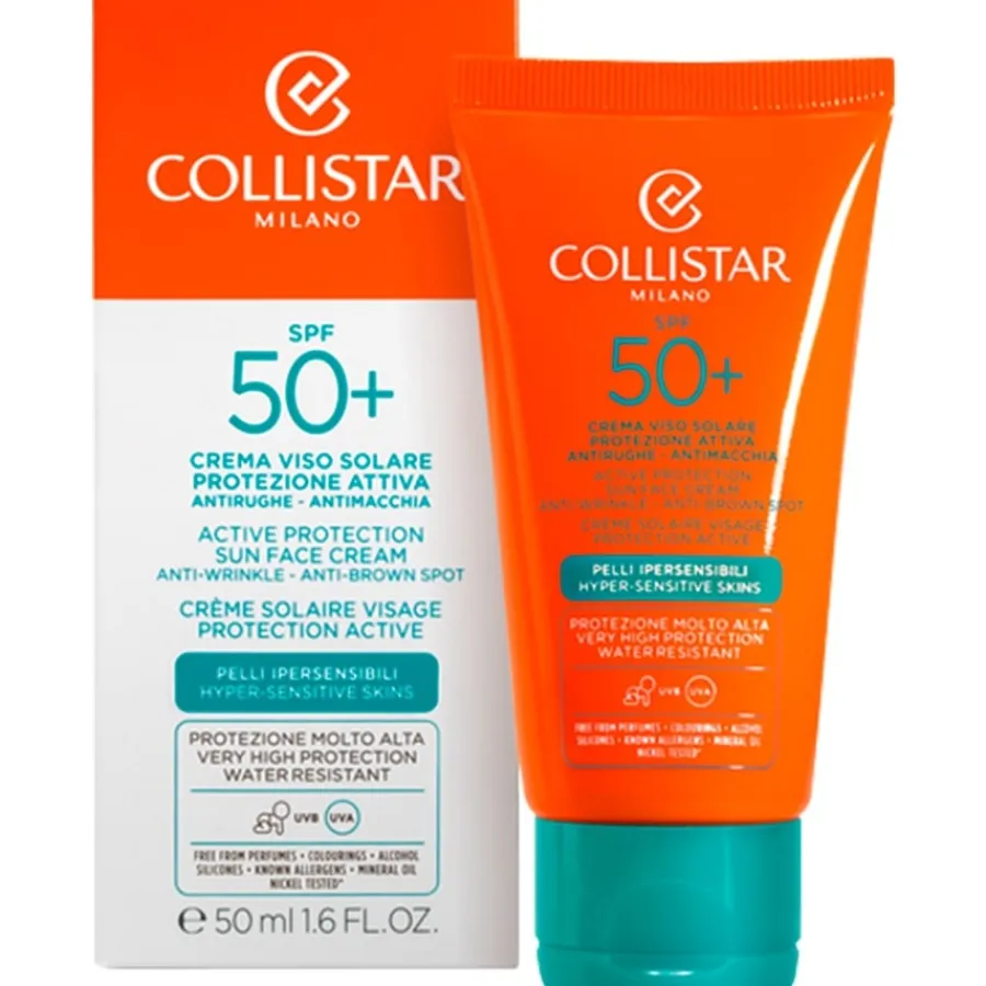 Collistar Sun Protection Active Protection Sun Face Cream SPF 50+ von Discount