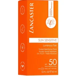 Lancaster Sun Sensitive Tinted Mattifying Fluid SPF50 von Sale