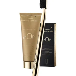 Swiss Smile d'Or Set Golden Toothpaste