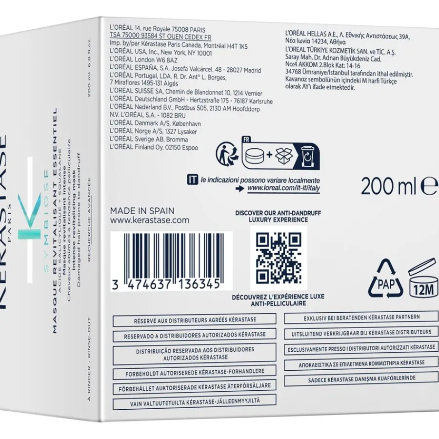 Ku00E9rastase Symbiose Masque Revitalisant Essentiel von Kérastase Outlet