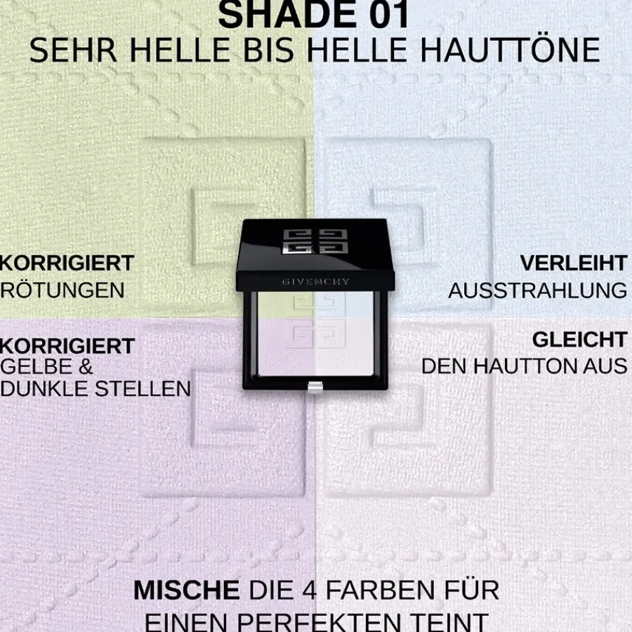 GIVENCHY TEINT MAKE-UP Prisme Libre 4-Color Pressed Powder von