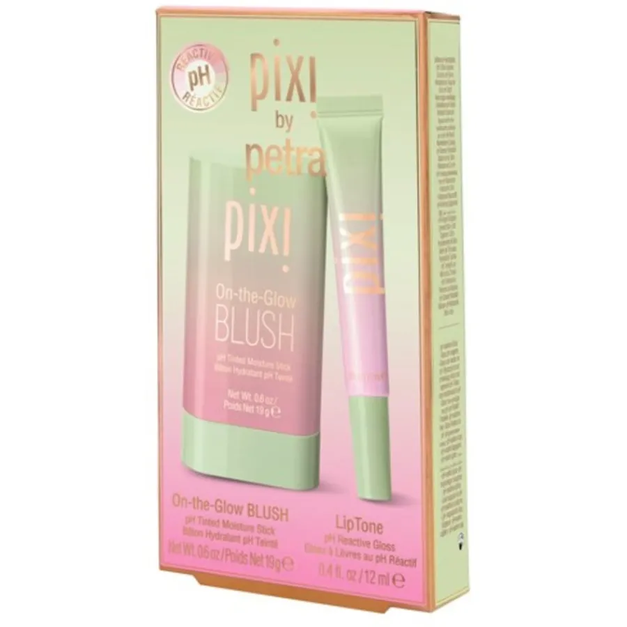 Pixi Teint On-The-Glow PH Reactive Rouge & Lipgloss Set von Online