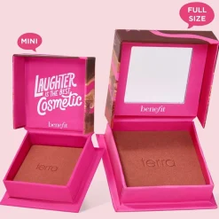 Benefit Teint Terra Rouge Mini Terracotta mit Goldschimmer von Outlet