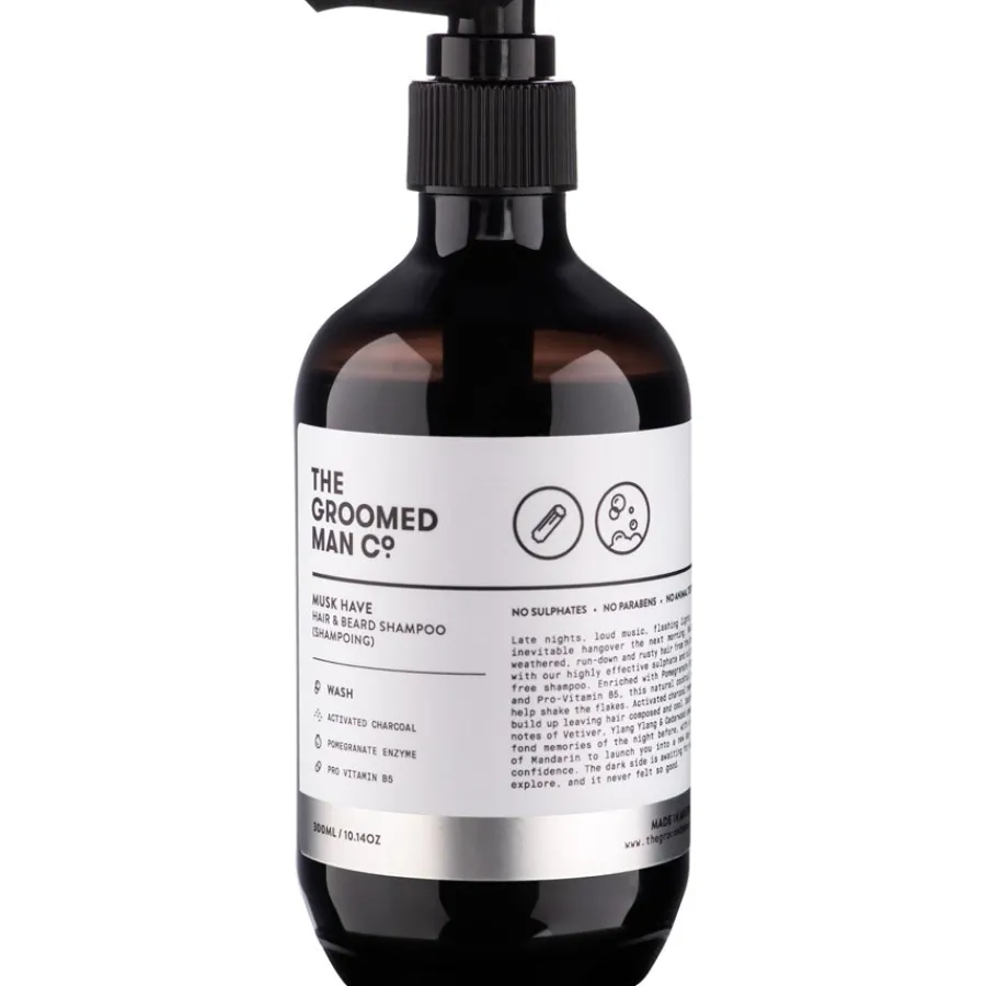 The Groomed Man Co. Musk Have Hair & Beard Shampoo