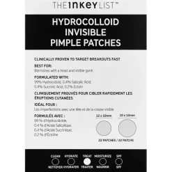 The INKEY List Hydrocolloid Invisible Pimple Patches