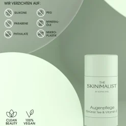 The Skinimalist Augenpflege Grüner Tee & Vitamin E Hot