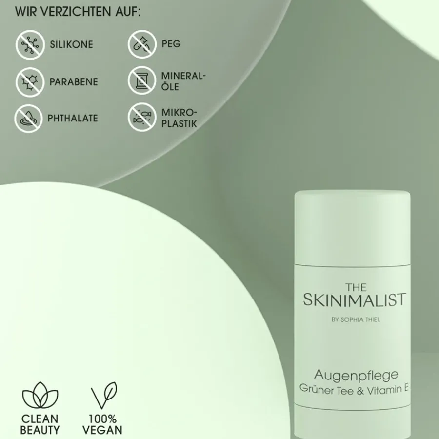 The Skinimalist Augenpflege Grüner Tee & Vitamin E Hot